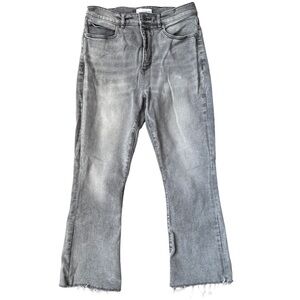Gray Cropped Jeans - Loft - Size 6